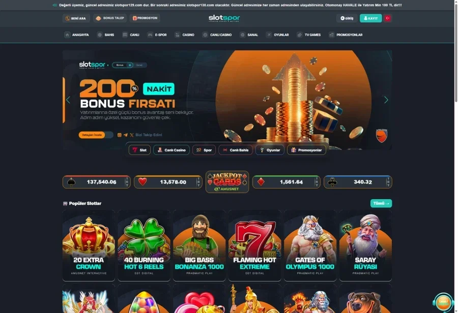 Slotspor ekran görüntüsü